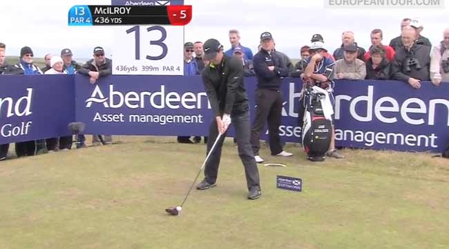 Check Out Rory Mcilroy S 436 Yard Drive Muscle Fitness