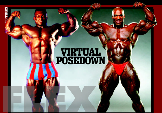 Virtual posedown: Vic Richards vs. Ronnie Coleman