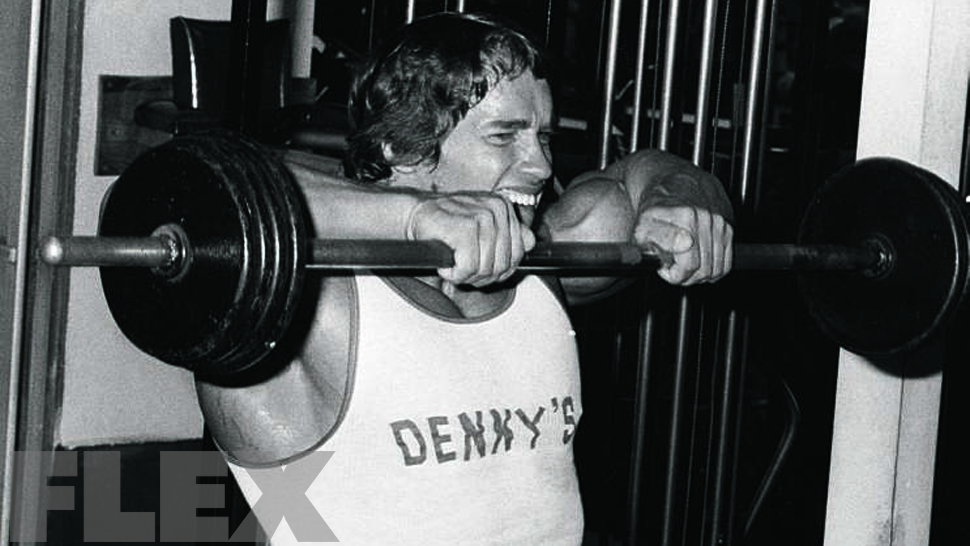 Arnold Schwarzenegger Trap Yourself Muscle &amp; Fitness