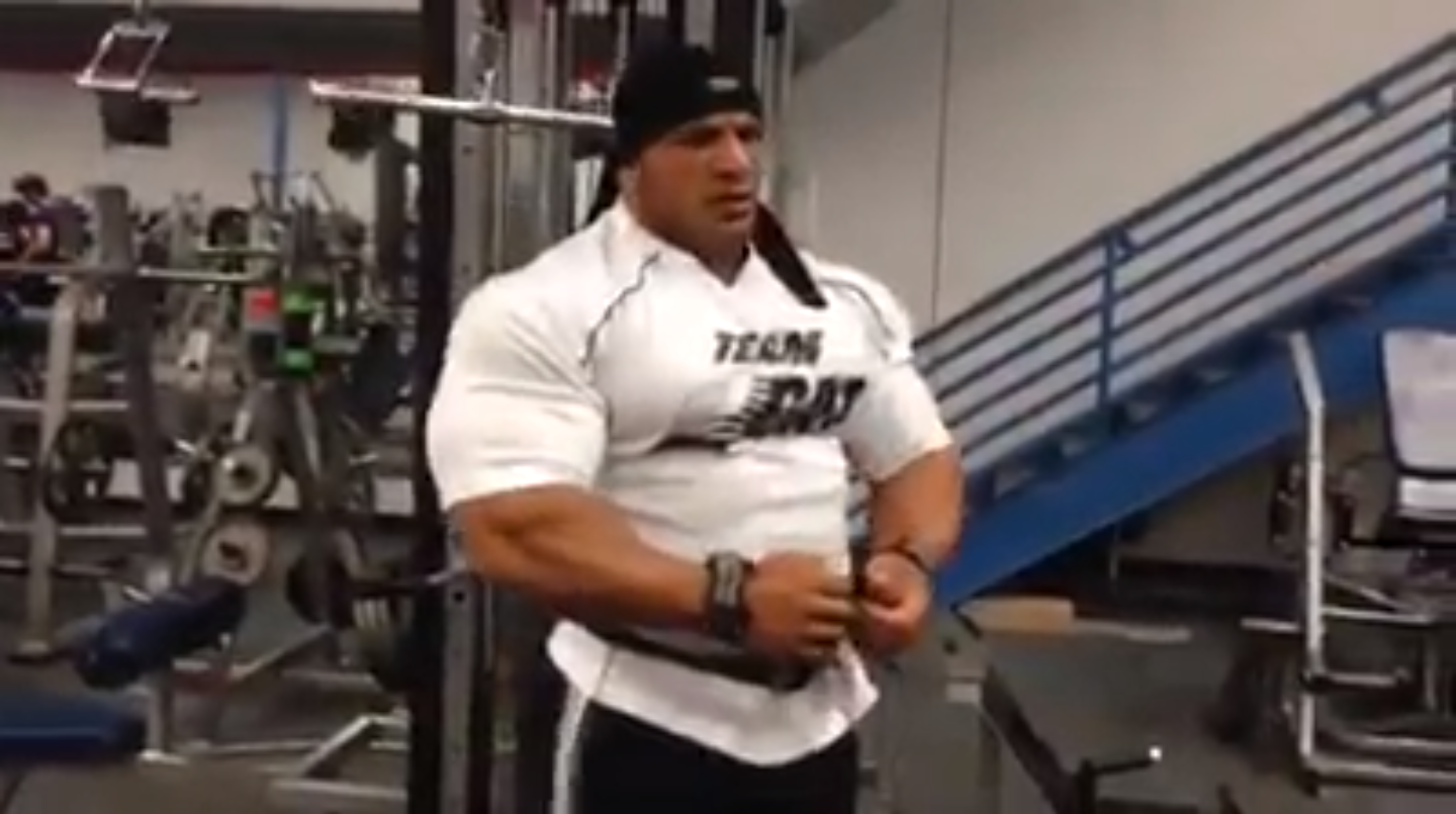 Big Ramy Trains Back One Week Before the 2014 Olympia
