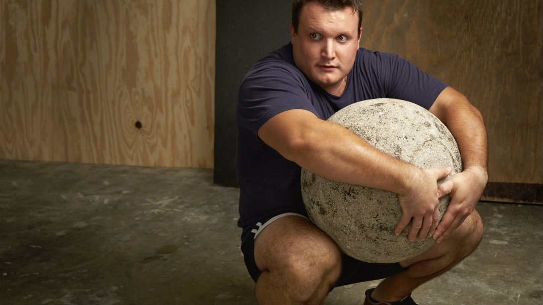 stone lift strongman training