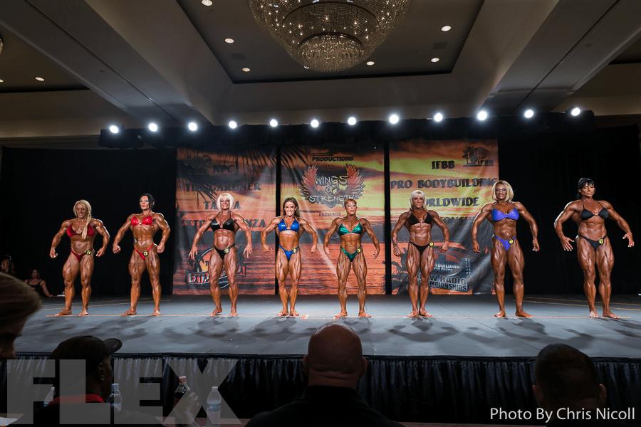 Women's Bodybuilding Comparisons - 2015 IFBB Tampa Pro