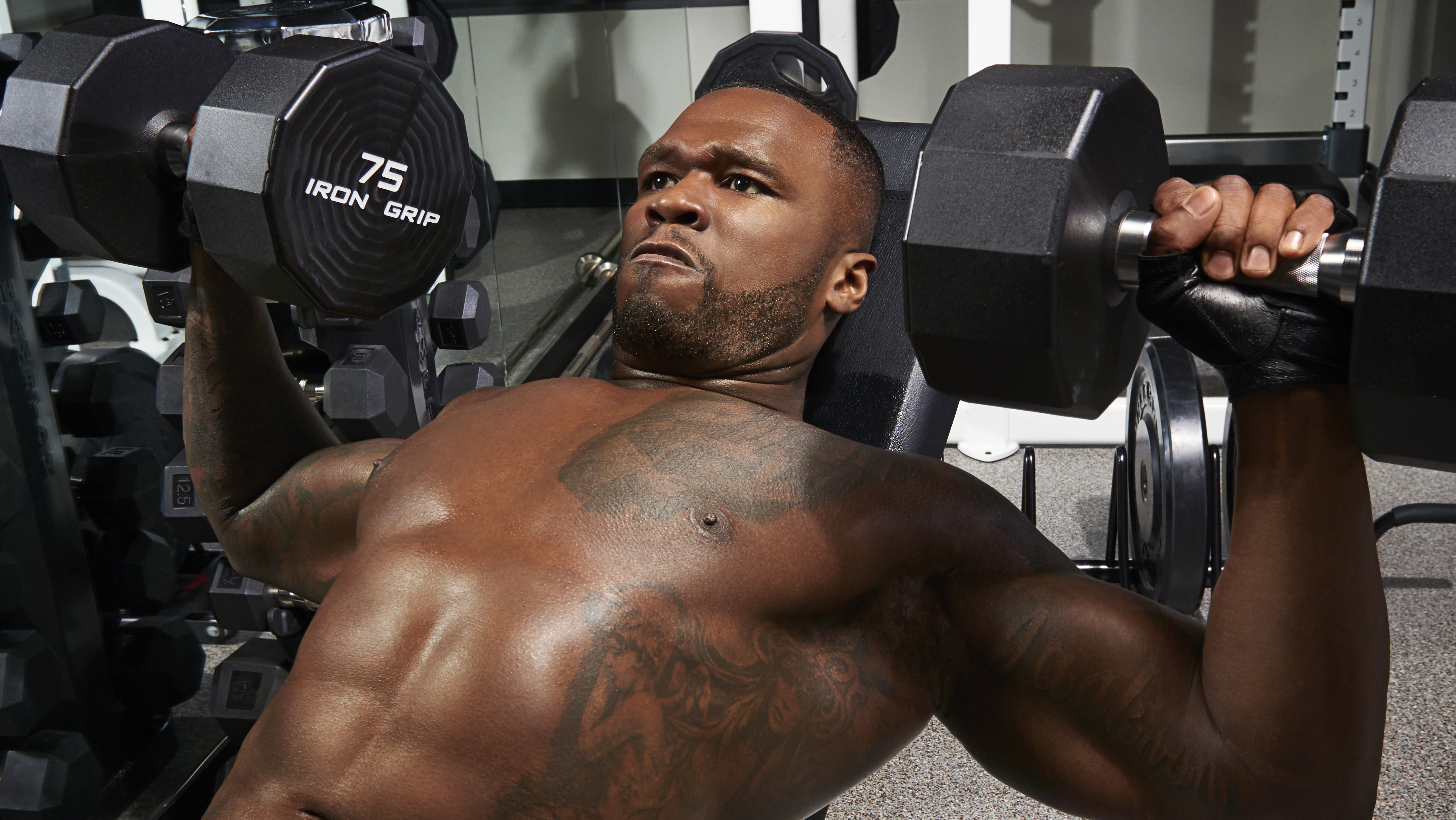 Never Gonna Stop 50 Cent Is In For The Long Haul Muscle Fitness