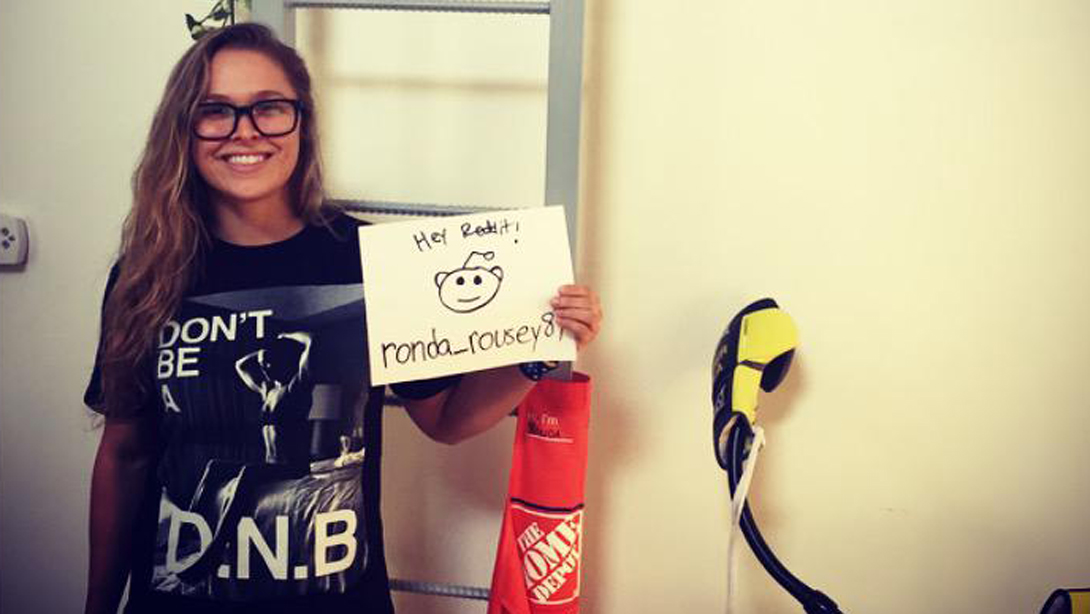 Ronda Rousey's Reddit AMA 