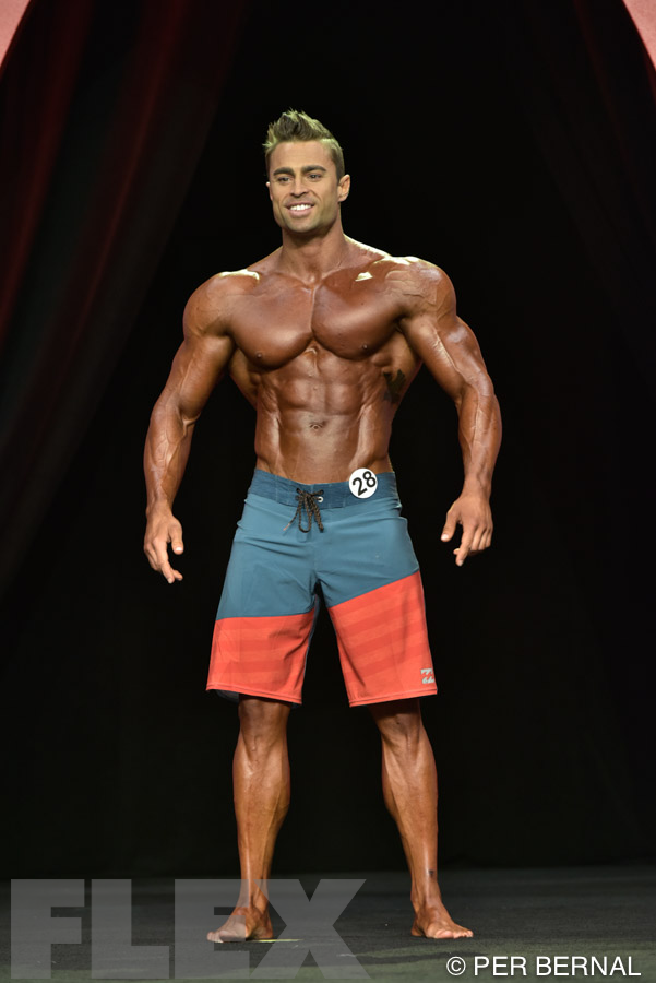 Jason Poston - Men's Physique - 2015 Olympia | Muscle & Fitness
