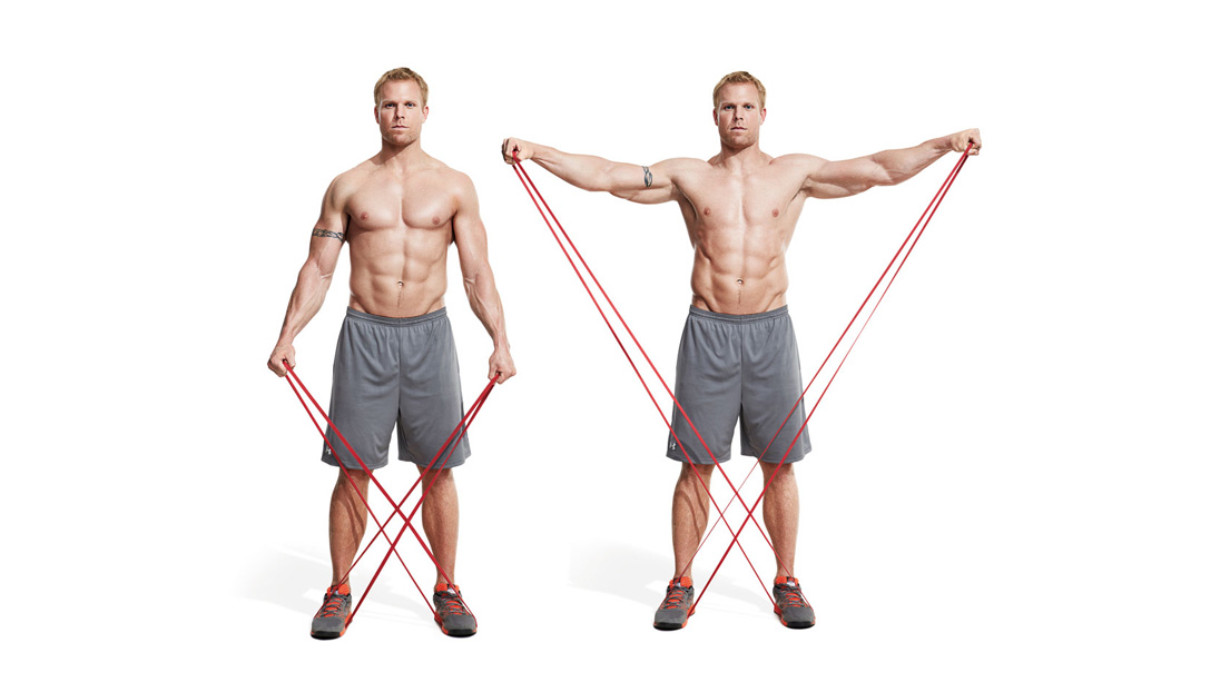 Band Lateral Raise