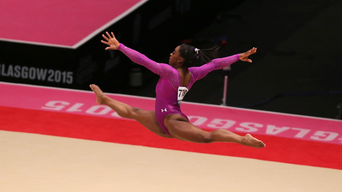 U.S Gymnast Simone Biles Captures 10th Gold Medal