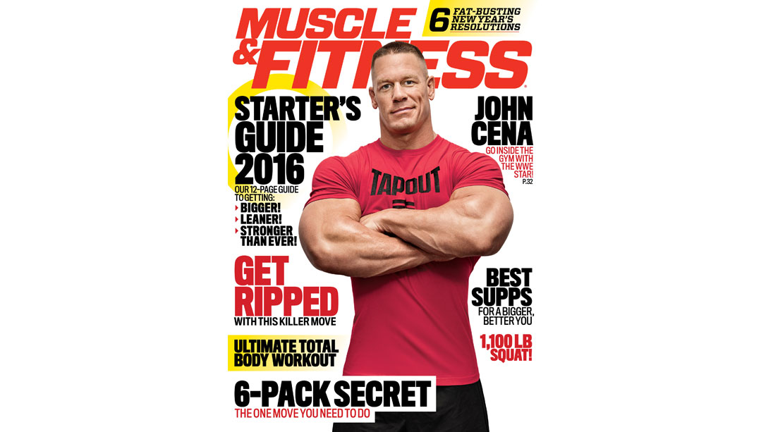 Get the January Issue of 'Muscle & Fitness' on Newsstands Now!