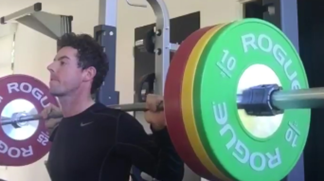 Rory Mcilroy Lifts Weights To Silence Critic Muscle Fitness