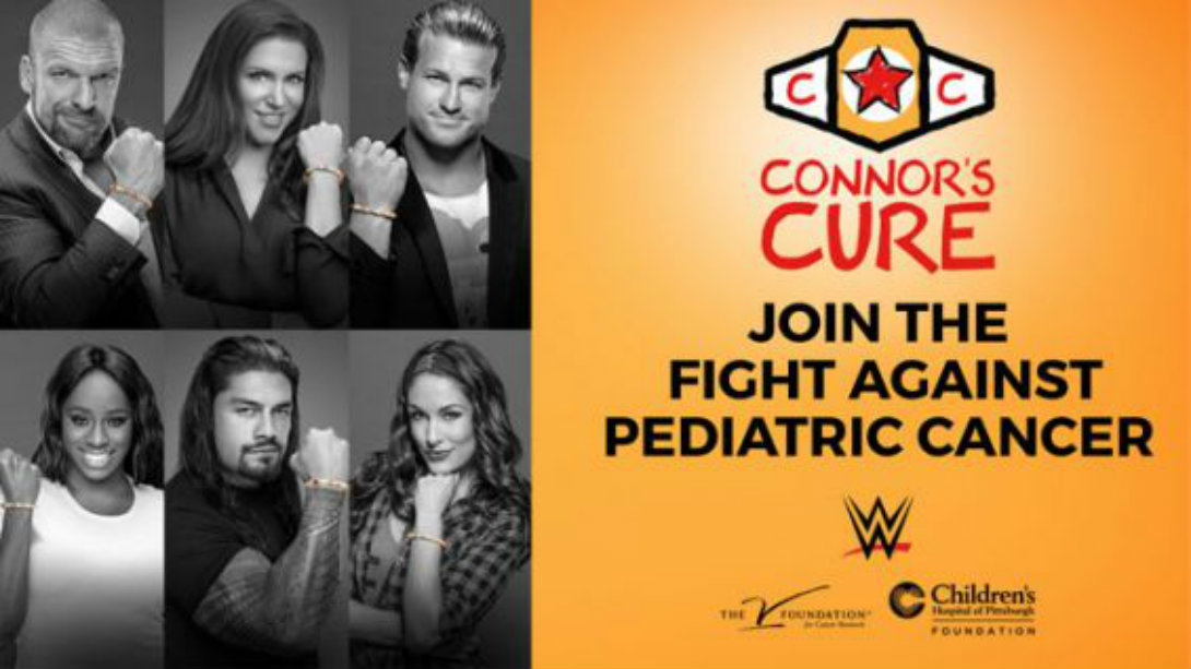 THE V FOUNDATION AND WWE LAUNCH NATIONAL PARTNERSHIP TO FIGHT PEDIATRIC CANCER