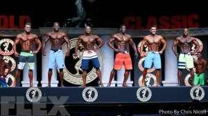 2016 Arnold Classic Men's Physique Call Out Report