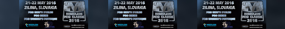 2016 IFBB Mozolani Pro Classic