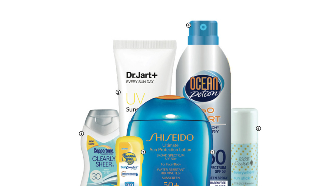 Sunscreen for healthy skin all summer