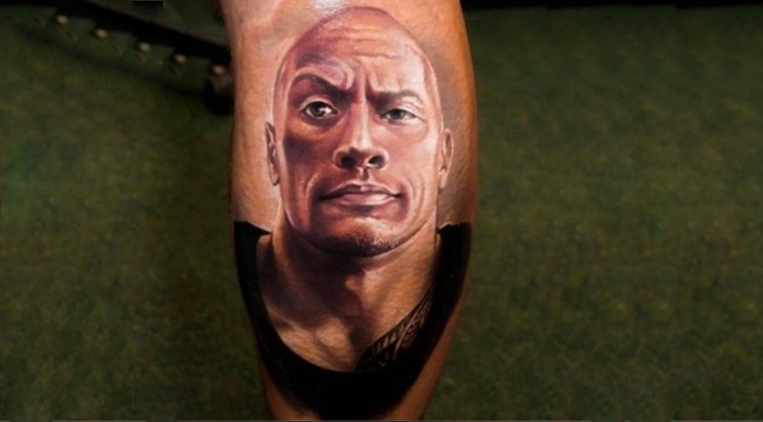 The Evolution of Dwayne The Rock Johnsons Bull Tattoo  TatRing