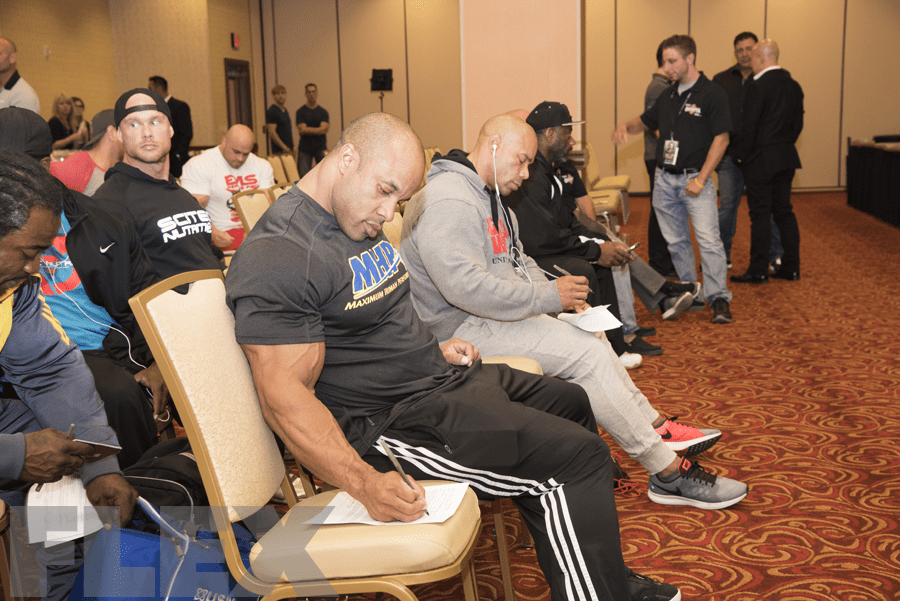 The 2016 Olympia Athlete Meeting