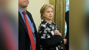 Hateful Hillary: Resentful Security Detail Laughed At Her Broken Elbow!