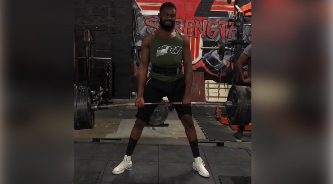 Jon Jones Deadlifts 500 Pounds Muscle &amp; Fitness
