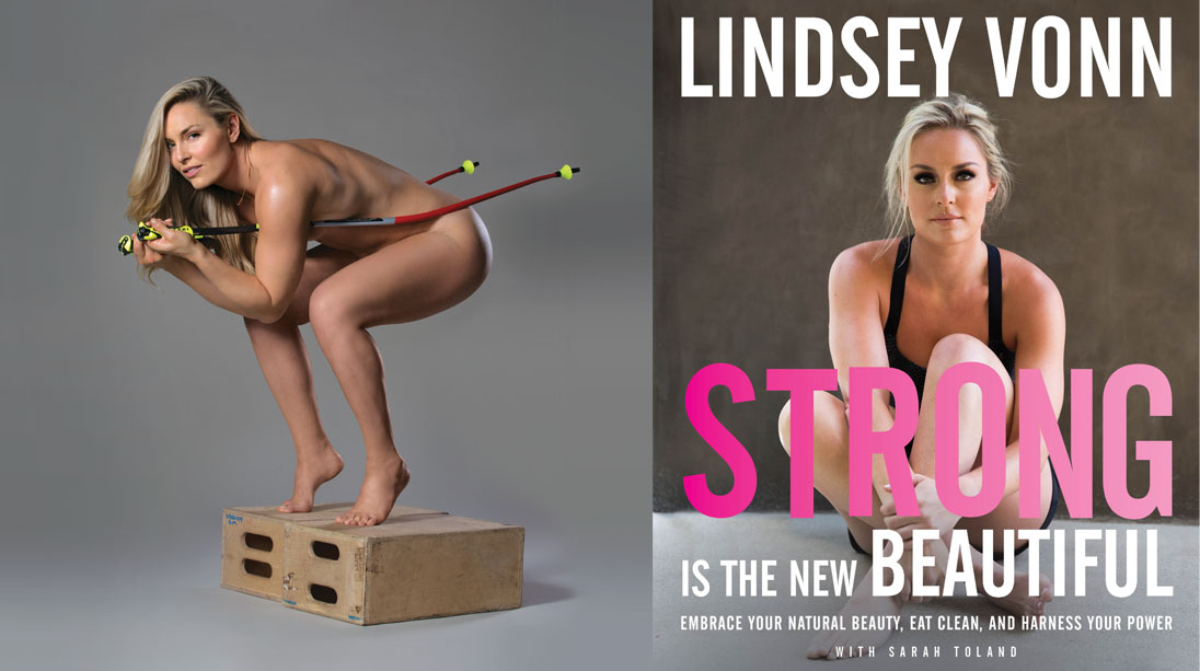Lindsey vonn book cover nude