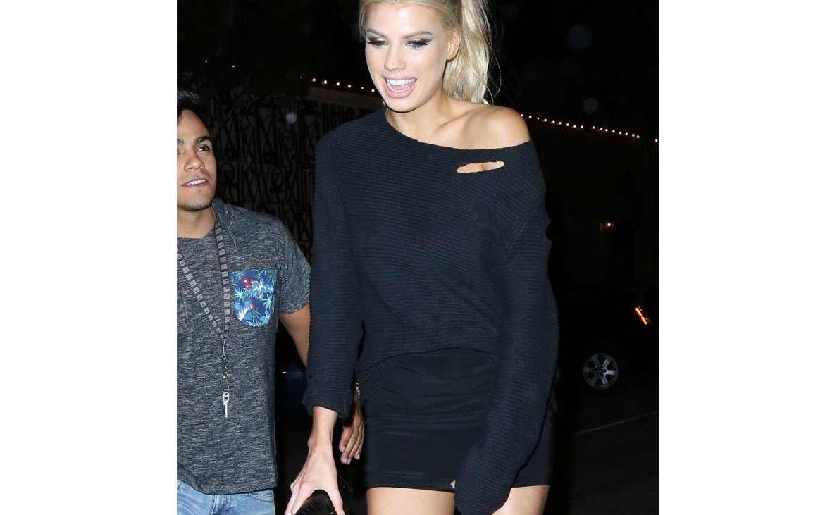 Check Out Charlotte McKinney Looking Sexy in All Black