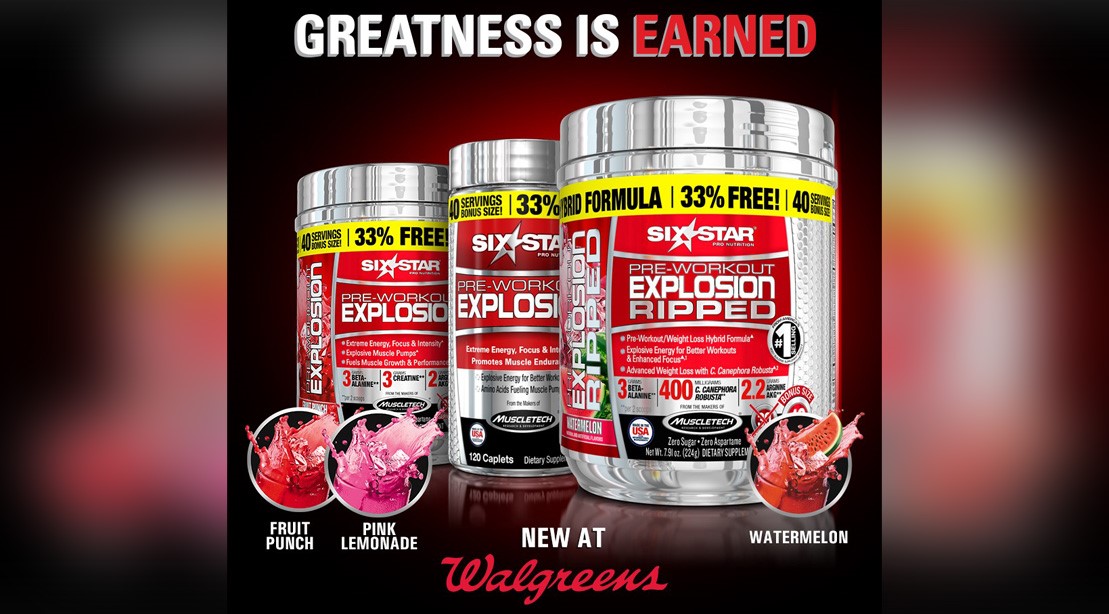 Supp Of The Week Six Star Pre Workout Explosion Muscle Fitness