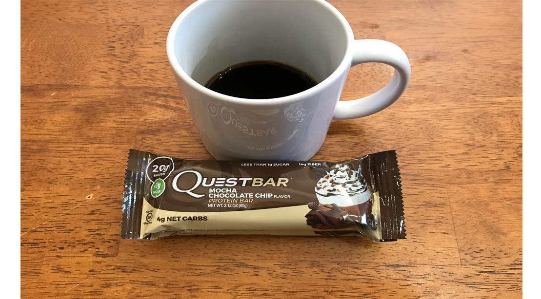 Mocha Chocolate Chip Quest Bar Muscle & Fitness