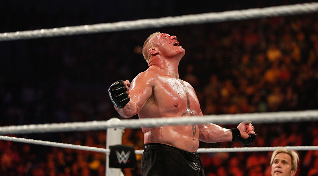 Brock Lesnar At Summerslam