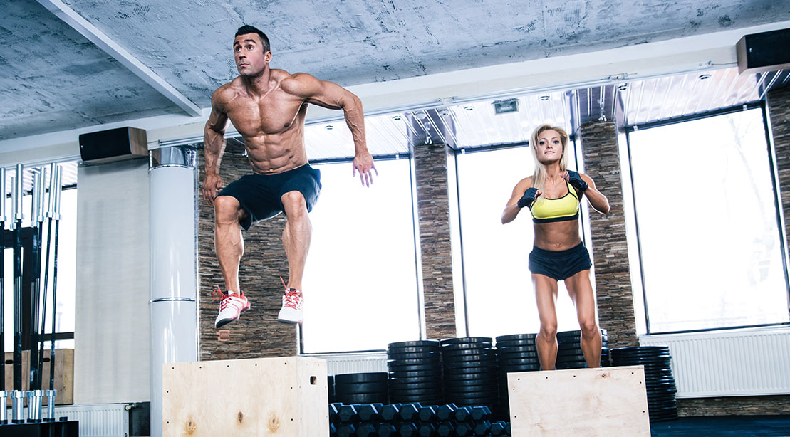 quick box jumps