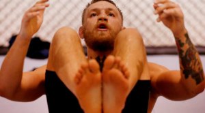 Conor McGregor Working Out