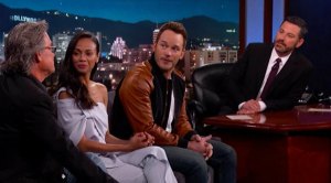 Guardians Of The Galaxy Cast On Jimmy Kimmel Live