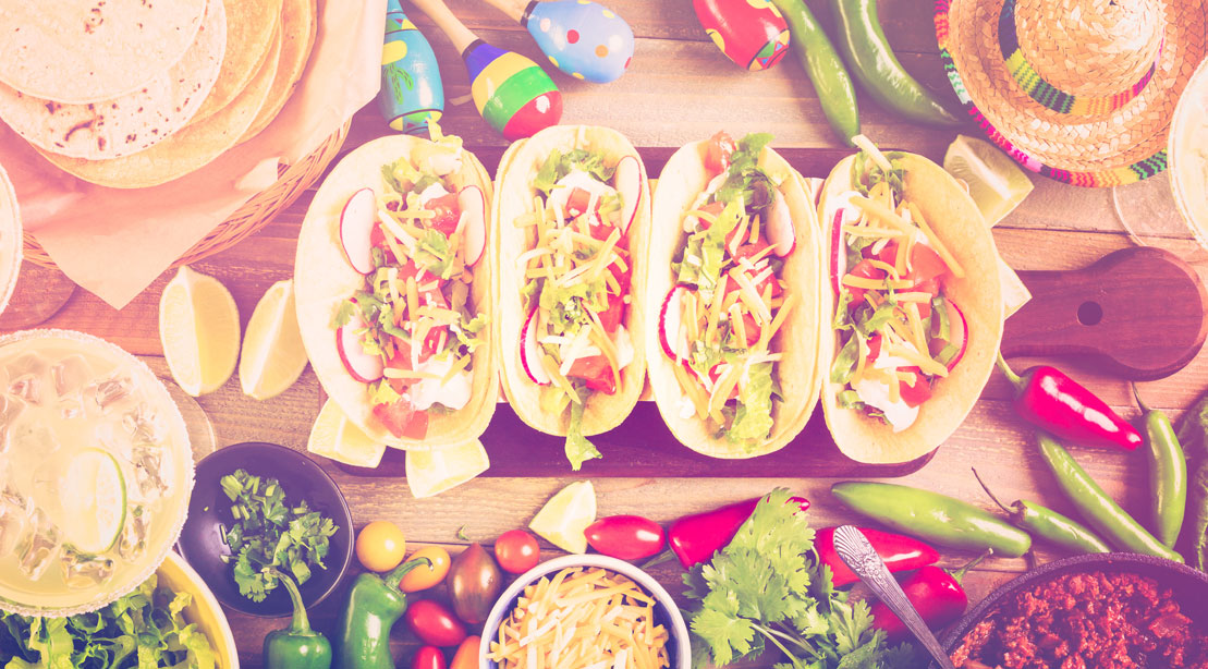 Cinco de Mayo Mexican Taco Feast
