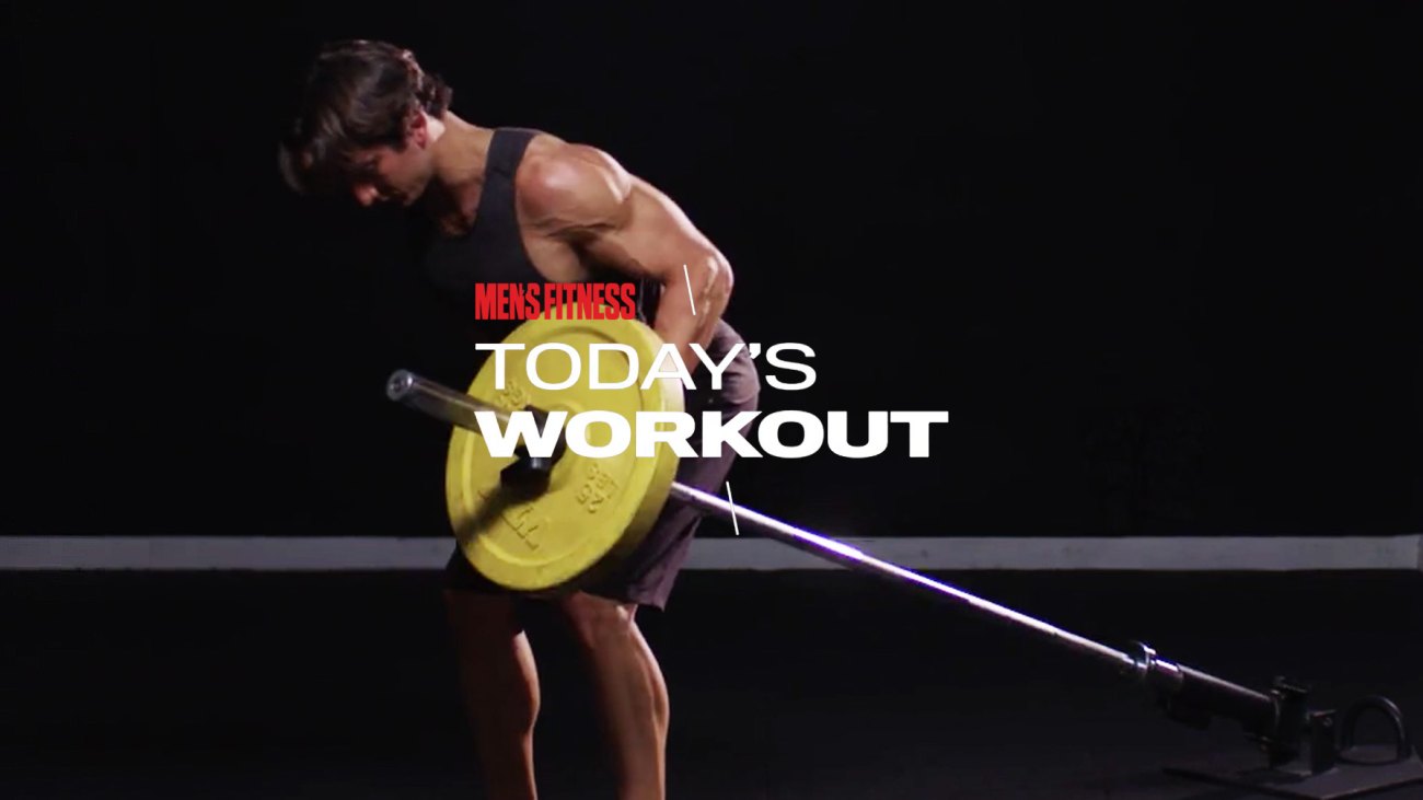 Today's Workout With Mike Simone: The Landmine Variation Circuit For Upper-Body Mass