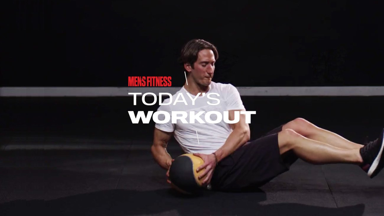 Today's Workout With Mike Simone: The Medicine Ball Circuit To Crush Your Core And Quads