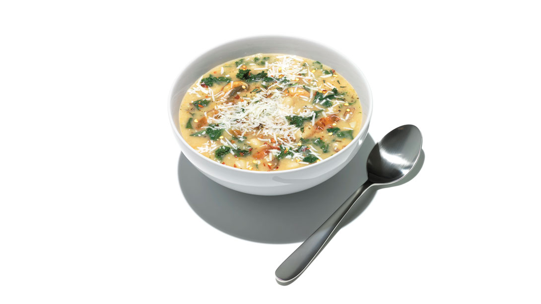 Warm Up: Kale-Bean Soup