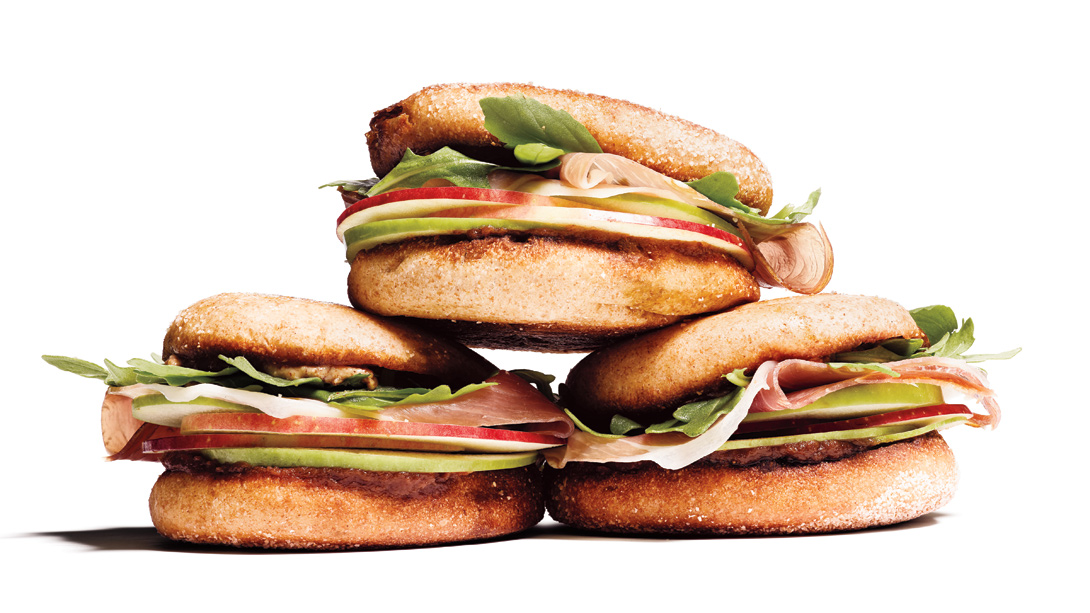 Healthy Breakfast - Ham Sandwich