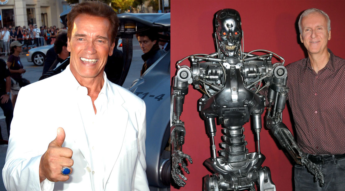 Arnold Schwarzenegger, Terminator, James Cameron