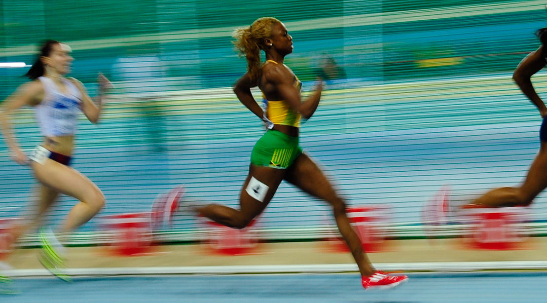 Dominique Blake Running 