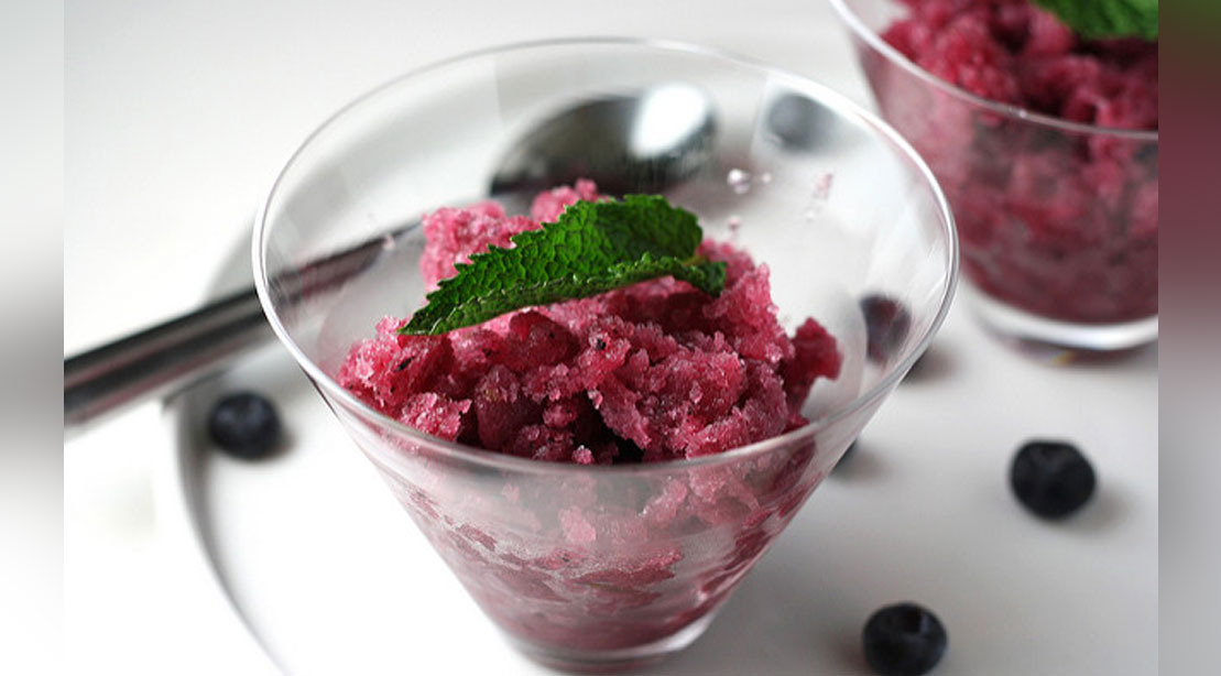 Blueberry Watermelon Shaved Ice