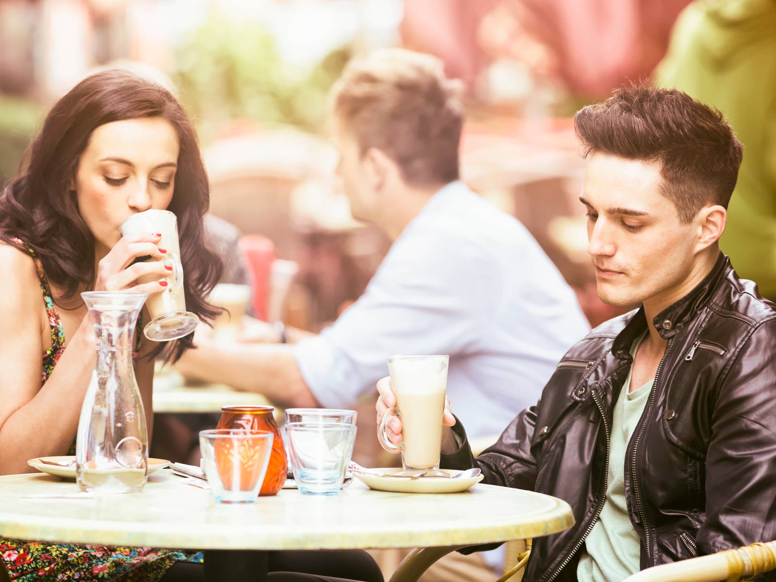 Couple on Unsuccessful Date