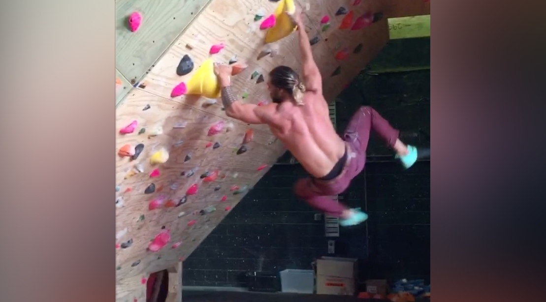 jason momoa climbing shoes