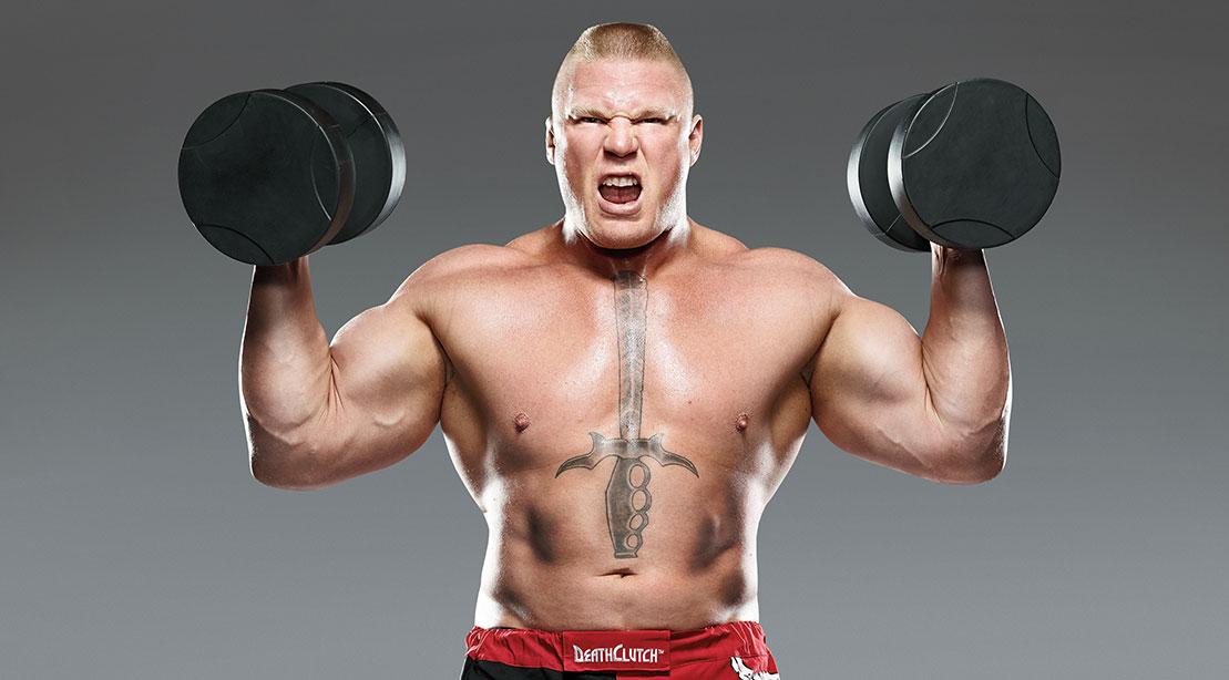 Brock Lesnar�s Triumphant Return to the WWE Muscle &amp; Fitness