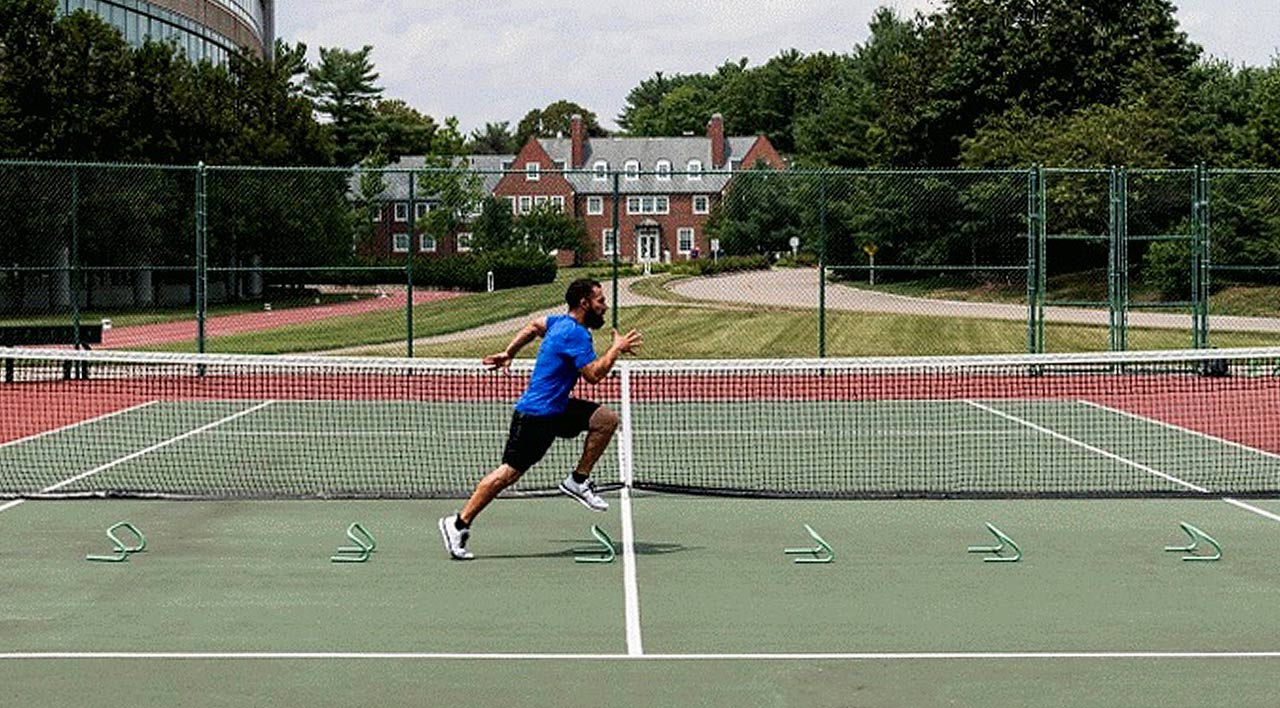Tennis Drill Demonstrated by Luis Badillo, Jr.