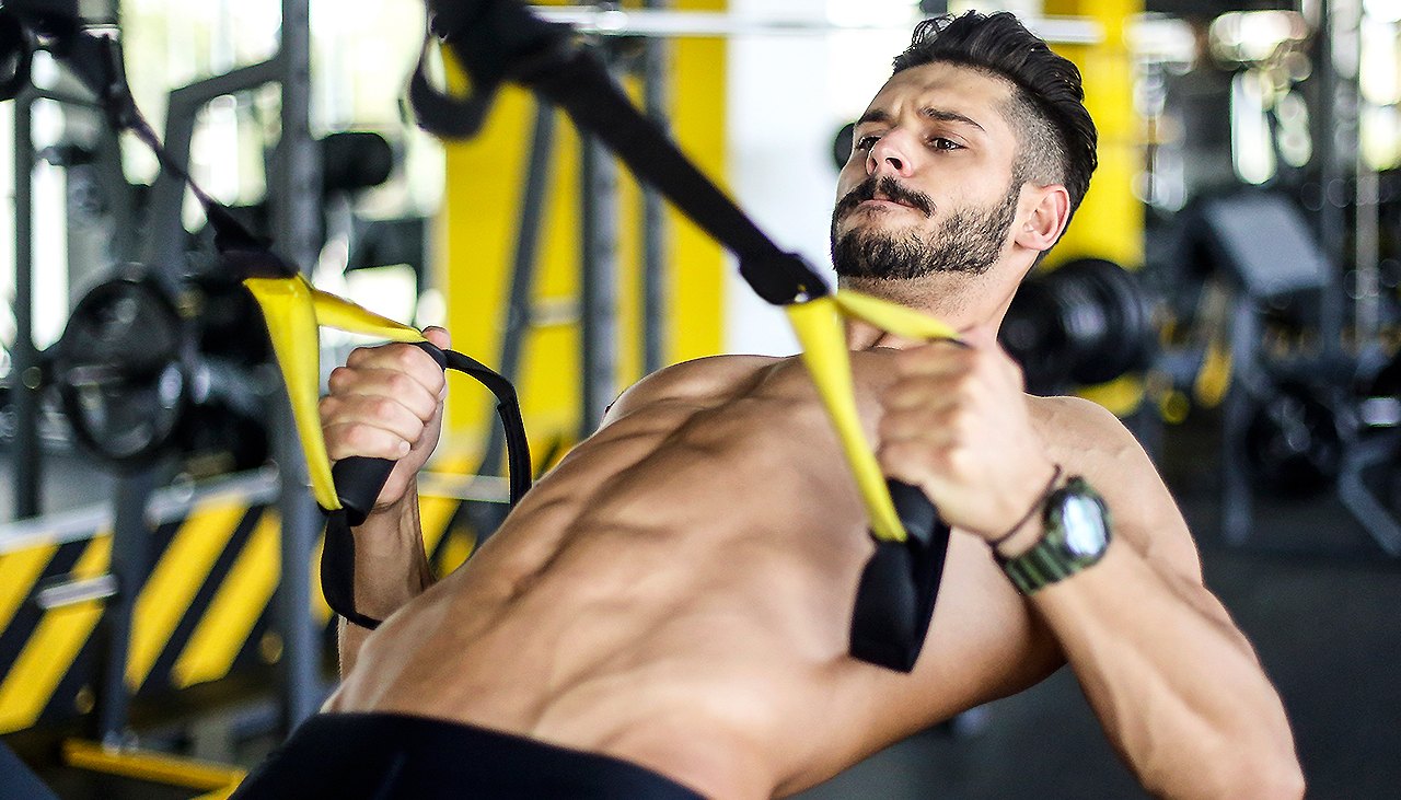 The 10-Minute TRX Workout to Cook Your Abs