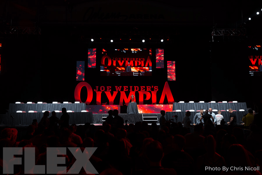 Olympia Press Conference - 2017 Olympia