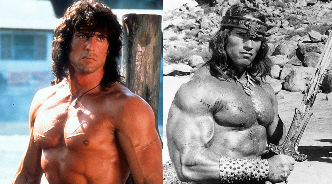 Action Hero Icons Stallone and Schwarzenegger Still Got the Muscle
