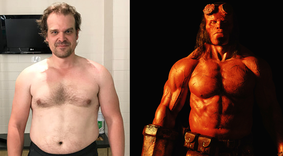 David Harbour's Extreme 'Hellboy' Body Transformation and Workout Routine
