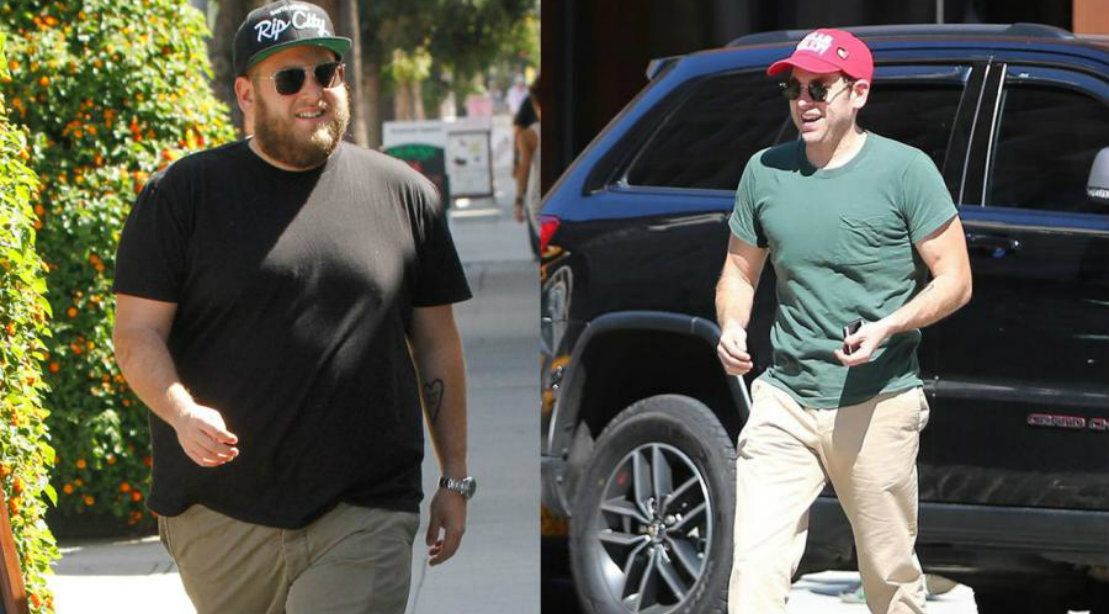Photos: Jonah Hill flexes muscular biceps, shows off his dramatic