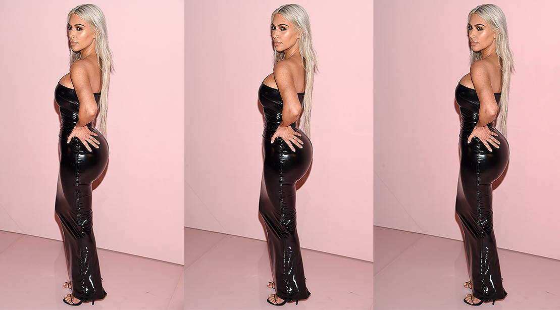 Watch: Kim Kardashian's 'Butt Day' Workout Includes Hex Bar Squats, Sled Pulls, and Deadlifts