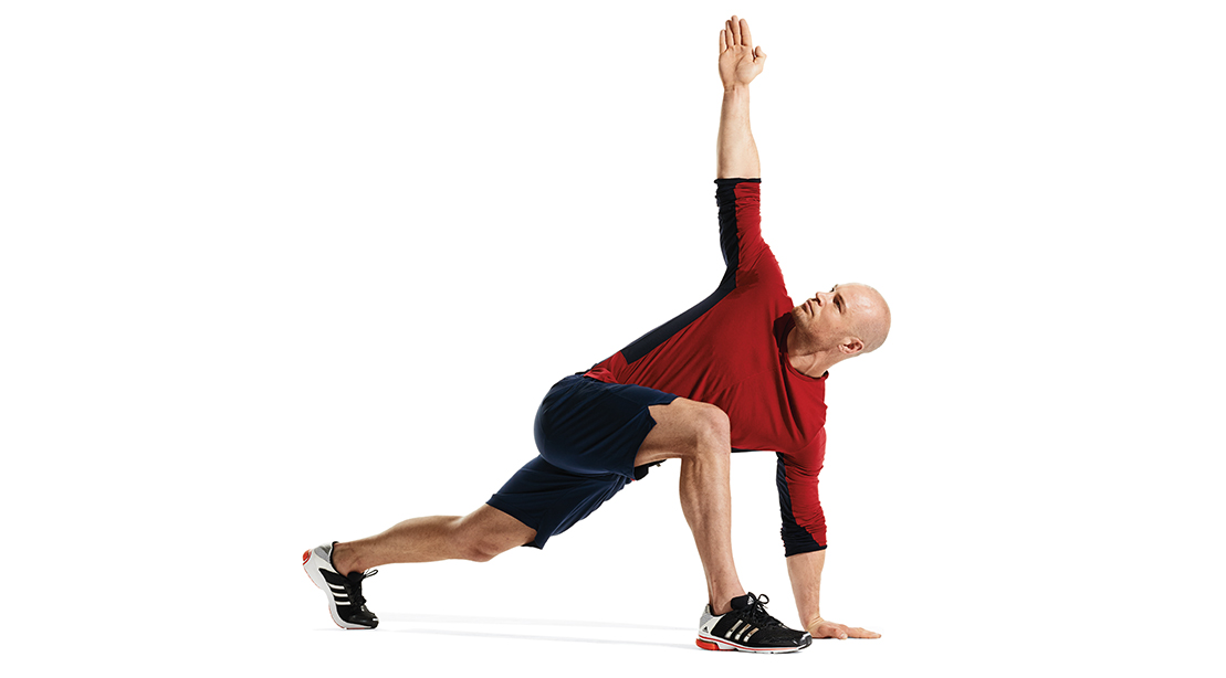 Backward Lunge With Twist