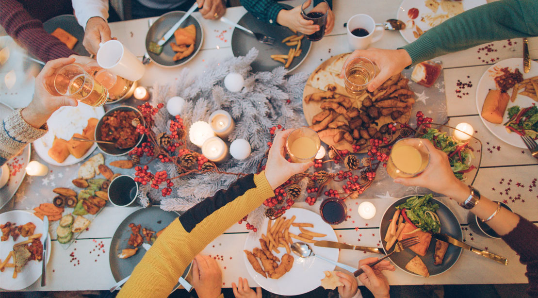 Holiday Dinner Table