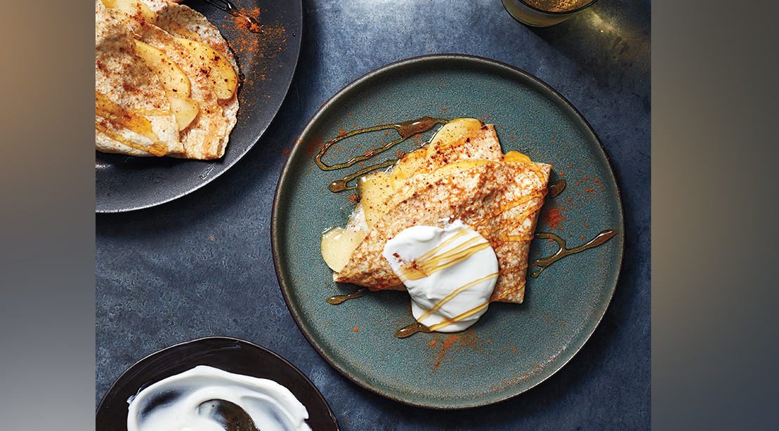 Apple-cinnamon Protein Crepes | Muscle & Fitness